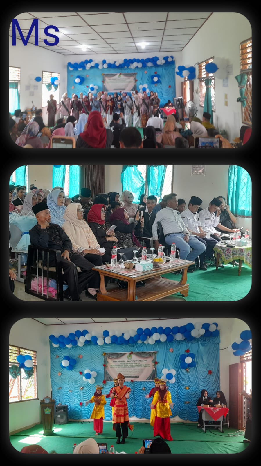 Pelepasan Siswa-Siswi SMP Negeri 1 Rantau Panjang Agenda Projek Kokurikuler Memperkuat Karakter