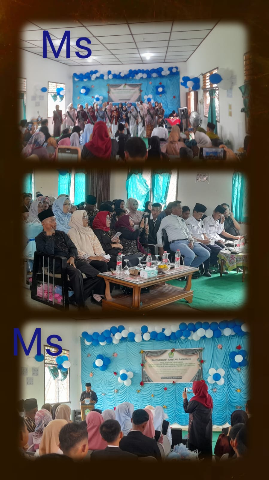 Pelepasan Siswa-Siswi SMP Negeri 1 Rantau Panjang Agenda Projek Kokurikuler Memperkuat Karakter