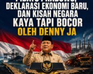 PIDATO PRABOWO, DEKLARASI EKONOMI BARU, DAN KISAH NEGARA KAYA TAPI BOCOR