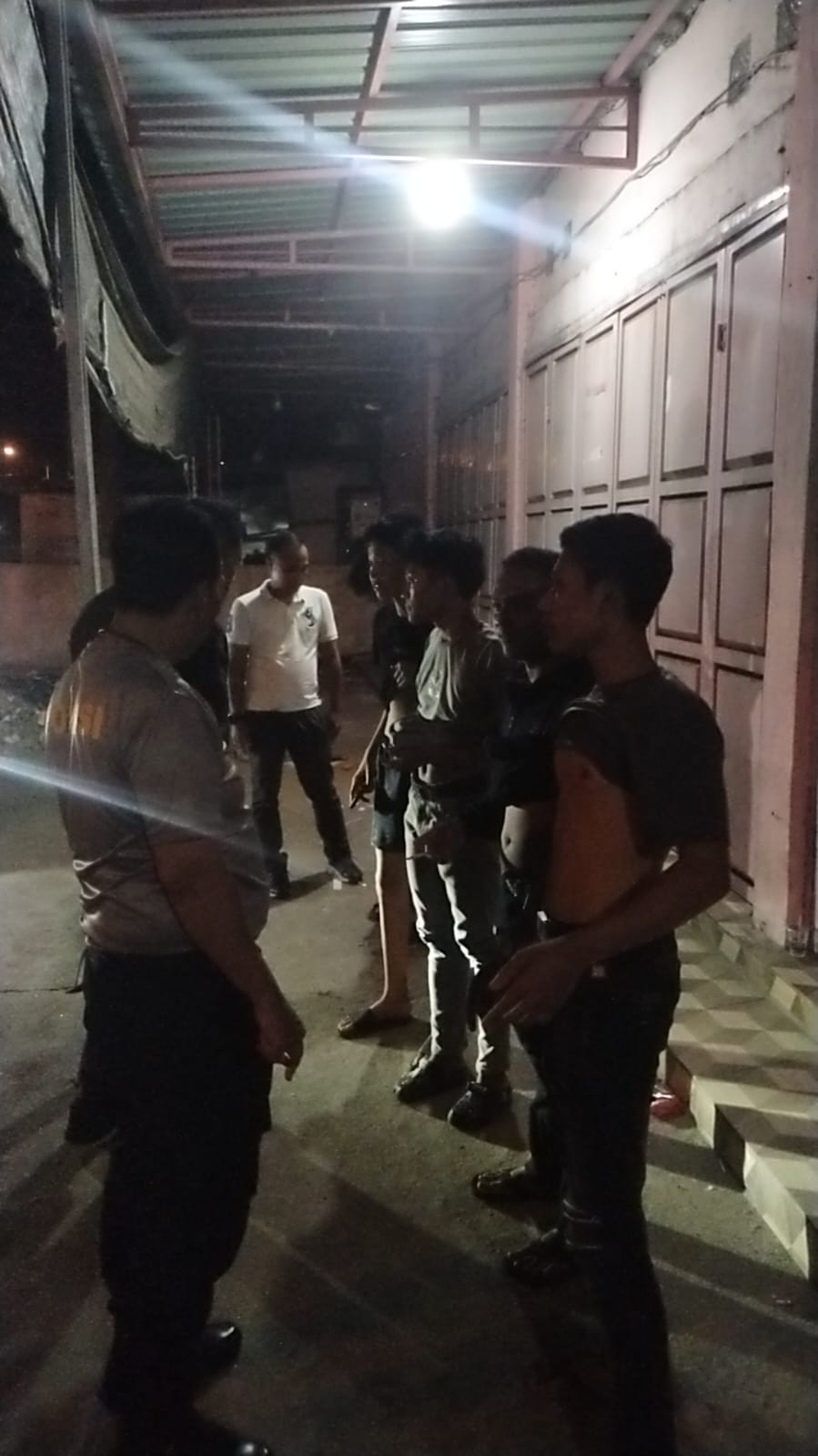 Polresta Deli Serdang Patroli Pengamanan Saat Blackout, Situasi Tetap Kondusif