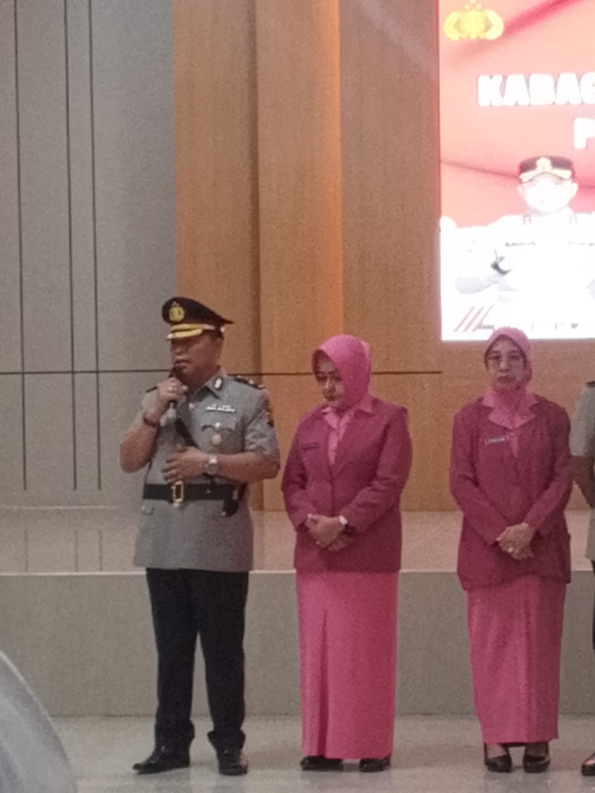 Kapolres Ogan Ilir Pimpin Sertijab Serah Terima Jabatan Kabag Ren Kapolsek Tanjung Raja