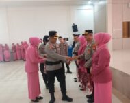 Kapolres Ogan Ilir Pimpin Sertijab Serah Terima Jabatan Kabag Ren Kapolsek Tanjung Raja