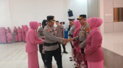 Kapolres Ogan Ilir Pimpin Sertijab Serah Terima Jabatan Kabag Ren Kapolsek Tanjung Raja