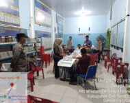 Polsek Tanjung Morawa Kawal Pelipatan Kertas Suara Pilkades