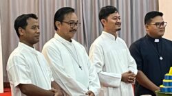 Simfoni Syukur di Altar Katedral: Refleksi Angka 8 dan Kesetiaan 32 Tahun Imamat Romo Keuskupan Agung Palembang