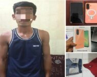 POLSEK TANJUNG RAJA TANGKAP PELAKU PENCURIAN DENGAN KEKERASAN, BARANG BUKTI BERHASIL DIAMANKAN