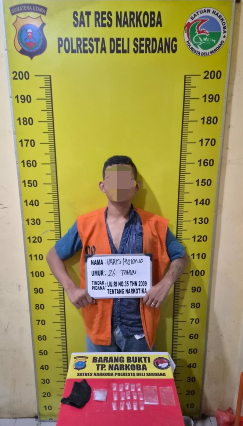 Jual Sabu, Diamankan Satres Narkoba Polresta Deli Serdang