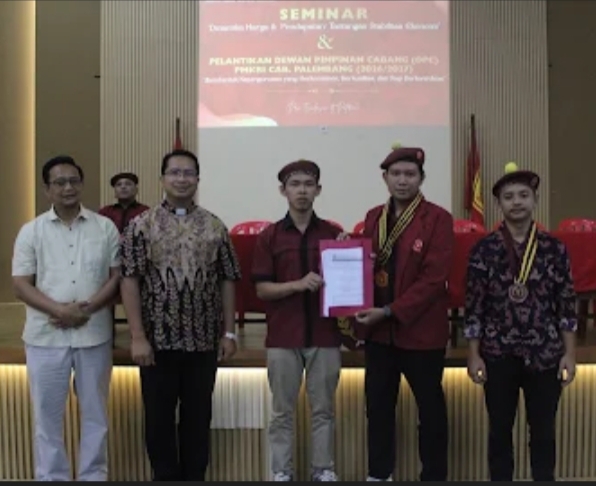 Gelar Suksesi Kepemimpinan, PMKRI Palembang Teguhkan Komitmen Kerasulan Awam Melalui Seminar Stabilitas Ekonomi Gelar Suksesi Kepemimpinan, PMKRI Palembang Teguhkan Komitmen Kerasulan Awam Melalui Seminar Stabilitas Ekonomi