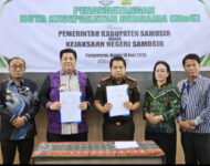 Pemkab Samosir dan Kejari Samosir Perpanjang Kerja Sama Penanganan Masalah Hukum Perdata dan Tata Usaha Negara