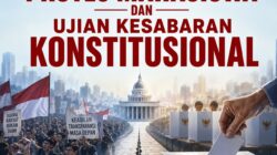 MELUASNYA AKSI PROTES MAHASISWA DAN UJIAN KESABARAN KONSTITUSIONAL MELUASNYA AKSI PROTES MAHASISWA DAN UJIAN KESABARAN KONSTITUSIONAL