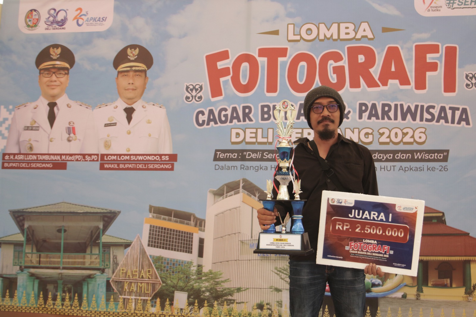 Suyono Raih Juara 1 Fotografi Cagar Budaya HUT APKASI Kabupaten Deli Serdang Suyono Raih Juara 1 Fotografi Cagar Budaya HUT APKASI Kabupaten Deli Serdang