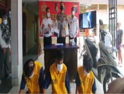Tiga Pelaku Begal Sadis Di Ringkus Polsek Percut Sei Tuan