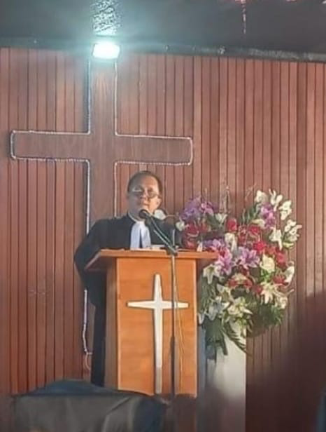 YESUS MENAKLUKKAN ROH JAHAT, IBADAH MINGGU I SET TRINITATIS DI GKPI JK IMMANUEL BERLANGSUNG PENUH HIKMAT DI TENGAH RENOVASI GEREJA