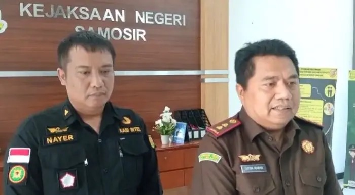Kadis Sosial PMD Samosir Ditetapkan Sebagai Tersangka Korupsi Bantuan Korban Banjir Bandang 2024