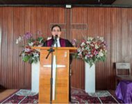 Jemaat Beribadah di Tengah Pembangunan, Harapan dan Doa Menggema