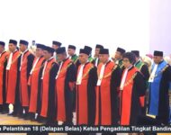 Ketua MA Lantik 18 Ketua Pengadilan Tingkat Banding
