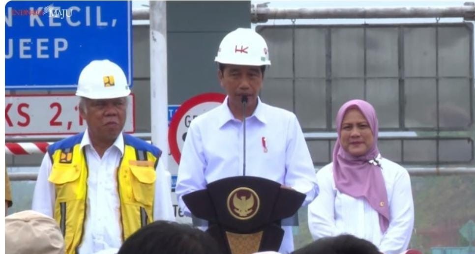 Presiden Jokowi Resmikan Tol Bengkulu-Taba Penanjung Sepanjang 16,7 Kilometer
