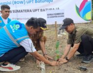 PLN UPT Baturaja dan IZI Luncurkan Program Penggantian Pohon dengan Tanaman Produktif di Jalur Transmisi