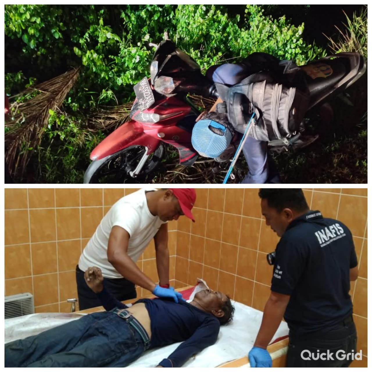 Warga Percut Sei Tuan Ditemukan Tewas Diatas Sepedamotor Warga Percut Sei Tuan Ditemukan Tewas Diatas Sepedamotor