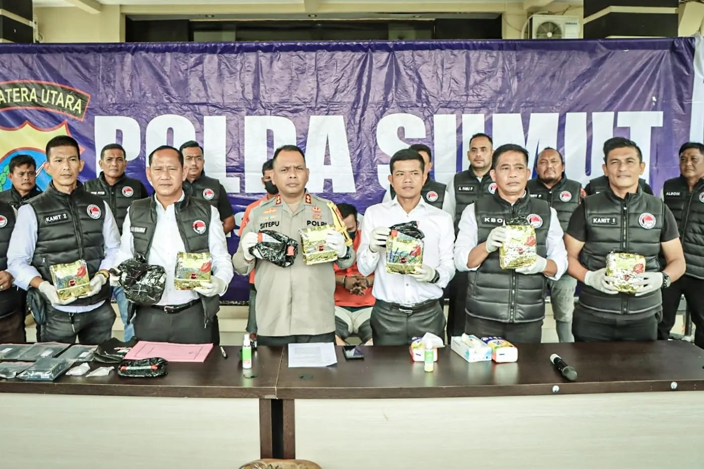 Satres Narkoba Polres Serdang Bedagai Berhasil Ungkap Jaringan Narkoba Internasional