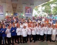 Yudha Pratomo-Baharuddin Resmi Deklarasi, Optimis Menang di Pilwako 2024