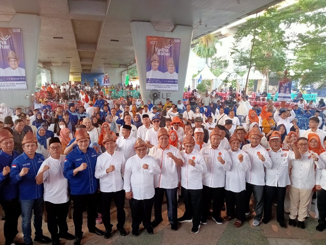 Yudha Pratomo-Baharuddin Resmi Deklarasi, Optimis Menang di Pilwako 2024