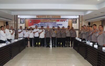 Kunker Tim Investigasi Dumas Terpadu Poldasu ke Polresta Deli Serdang