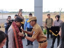 Pj Gubernur Suganda Sambut Kedatangan Kapolda Babel Irjen Pol Tornagogo Sihombing
