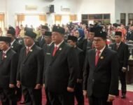 Pendiwan Marbun Dilantik Ketua DPRD Sementara Kabupaten Kediri