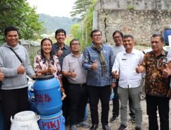 PIKI Sumut dan Wakil Bupati Toba Diskusi Pemanfaaatan Red Devil Menjadi Asam Amino dan Pakan Ikan