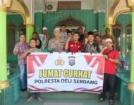 Polresta Deli Serdang Rutin Gelar Kegiatan Jum’at Curhat