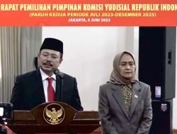 Selamat! Putra Asli Musi Rawas Resmi Terpilih Sebagai Ketua Komisi Yudisial