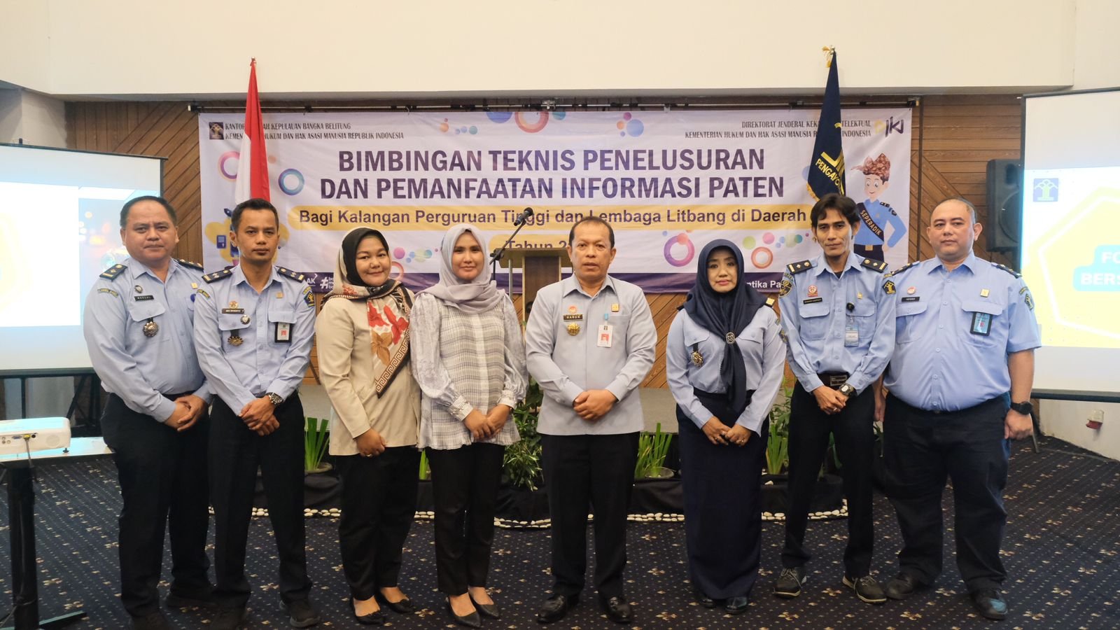 Kemenkumham Babel Gelar Bimtek Penelusuran dan Pemanfaatan Informasi Paten
