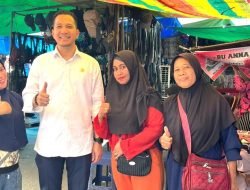 Anggota DPRD Palembang Akbar Alfaro Bersyukur Ratusan PKL Pasar 16 Dapat Kepastian Dua Tahun ke Depan