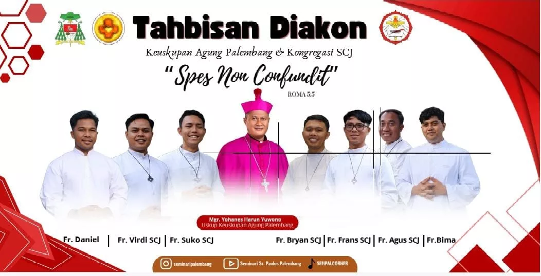 Tujuh Frater Akan Ditahbiskan Menjadi Diakon di Palembang
