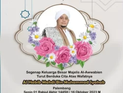 Kabar Duka, Al Ustad Al Habib Mahdi Berpulang