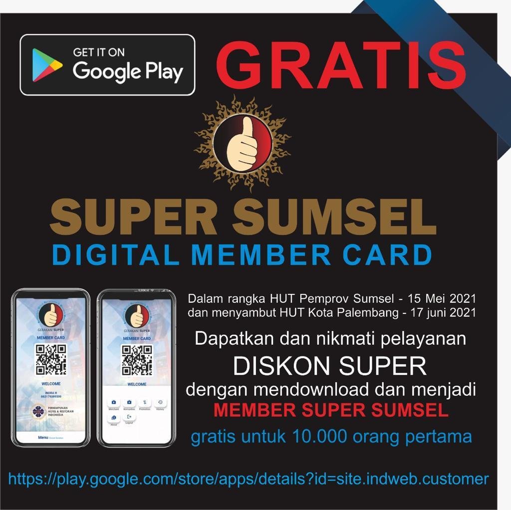 Download Aplikasi Super Sumsel Layanan Mudah Menikmati Pariwisata Di Sumsel
