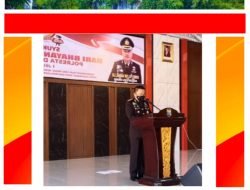 Polresta Deli Serdang Ikuti Upacara HUT Bhayangkara Ke-75 tahun 2021 Secara Virtual