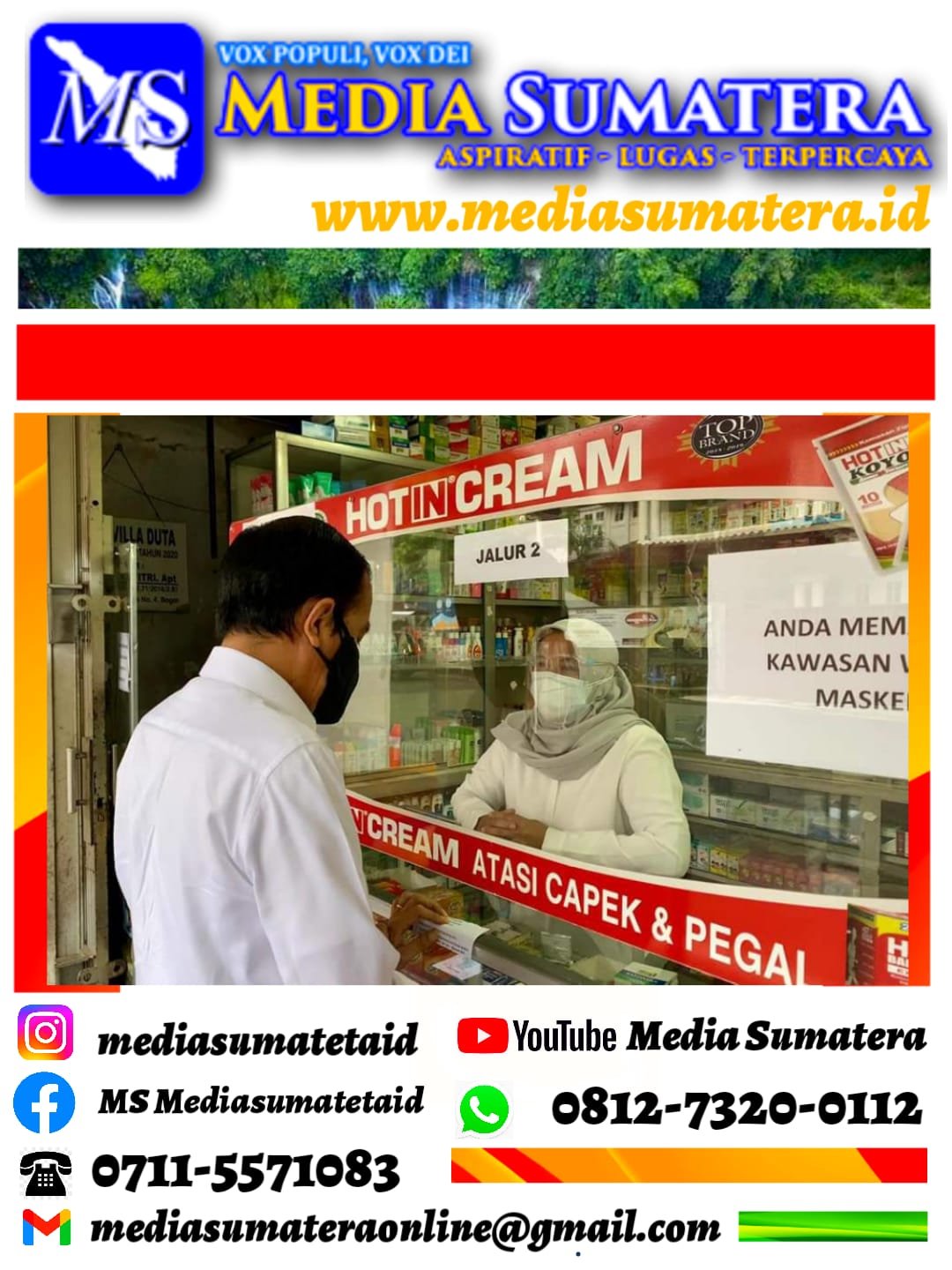 Presiden Blusukan Cek Ketersediaan Obat di Apotek Presiden Blusukan Cek Ketersediaan Obat di Apotek