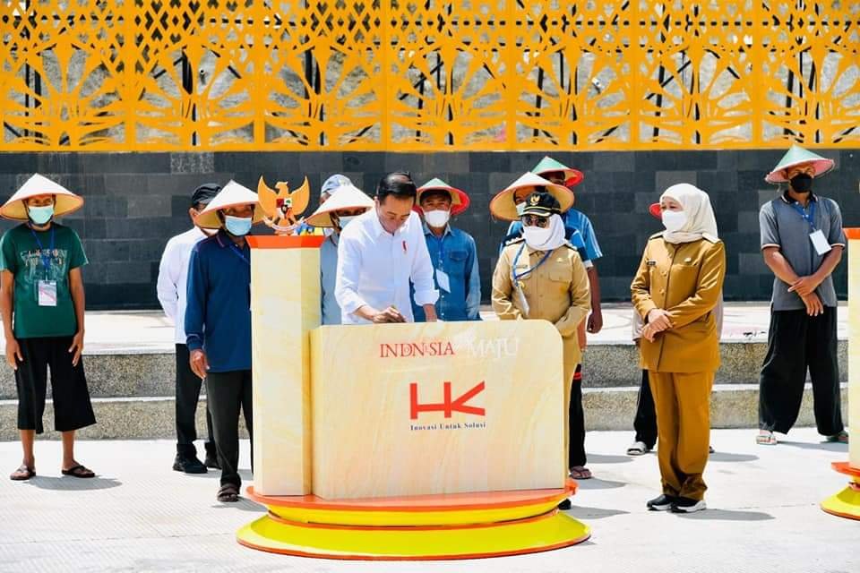 Presiden Jokowi Resmikan Bendungan Tugu dan Bendungan Gongseng di Jawa Timur Presiden Jokowi Resmikan Bendungan Tugu dan Bendungan Gongseng di Jawa Timur