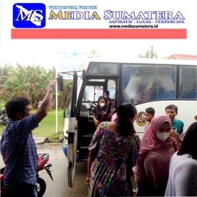 Sat Intelkam Polresta Deli Serdang, Antar Jemput Warga Untuk Percepatan Vaksinasi