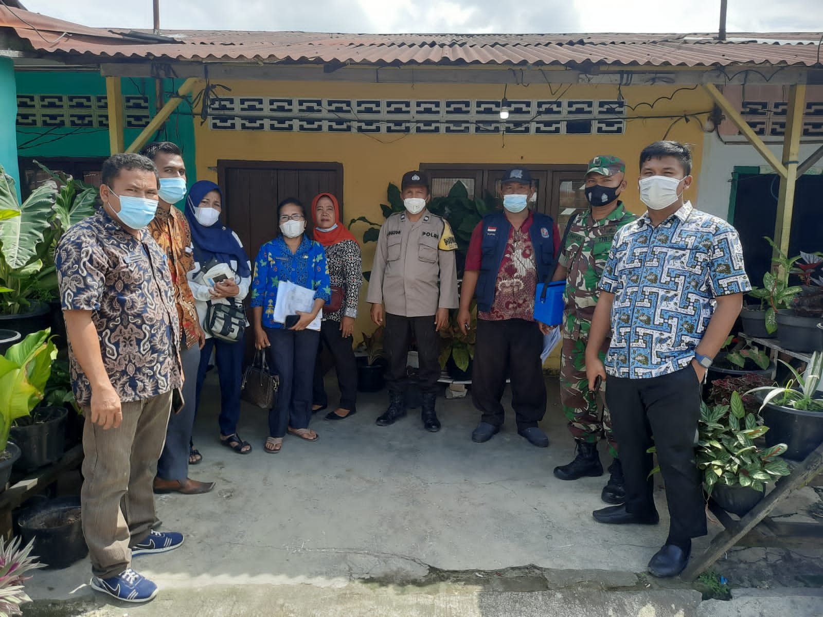 Kelurahan Lubuk Pakam lll Gelar Vaksinasi Door To Door