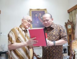 Bertemu Try Sutrisno, LaNyalla Dapat Wasiat untuk Selamatkan Bangsa dan Negara