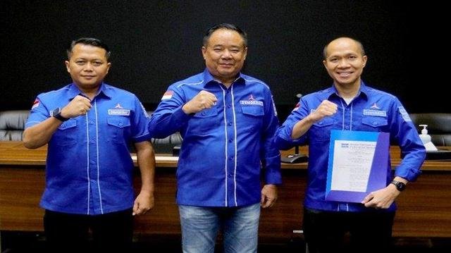Yudha Pratomo Mahyudin Resmi Gantikan Harnojoyo sebagai Ketua Dpc Demokrat Palembang