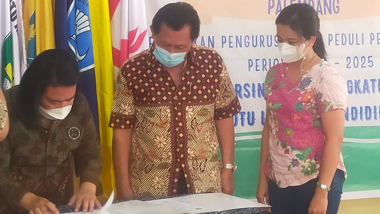 Thomas Effendy Terpilih Sebagai Ketua BP2 SD Xaverius 2 Palembang