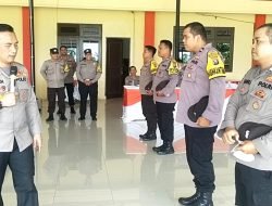 Kapolresta Deli Serdang Beri Arahan Personil Bhabinkamtibmas