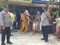 Polsek Namorambe Monitoring Penyaluran BLT