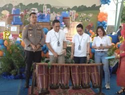 Personil Polsek Percut Sei Tuan Giat Pengamanan Pesta Rakyat Simpedes Bank BRI