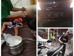 Anak Balita 2 Tahun Bersama Ibunya Terseret Mobil Diduga Milik Oknum Aparat