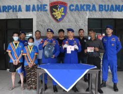 Penangkapan Kurir Sabu Oleh Anggota Polairud Polda Sumsel Berlangsung Dramatis
